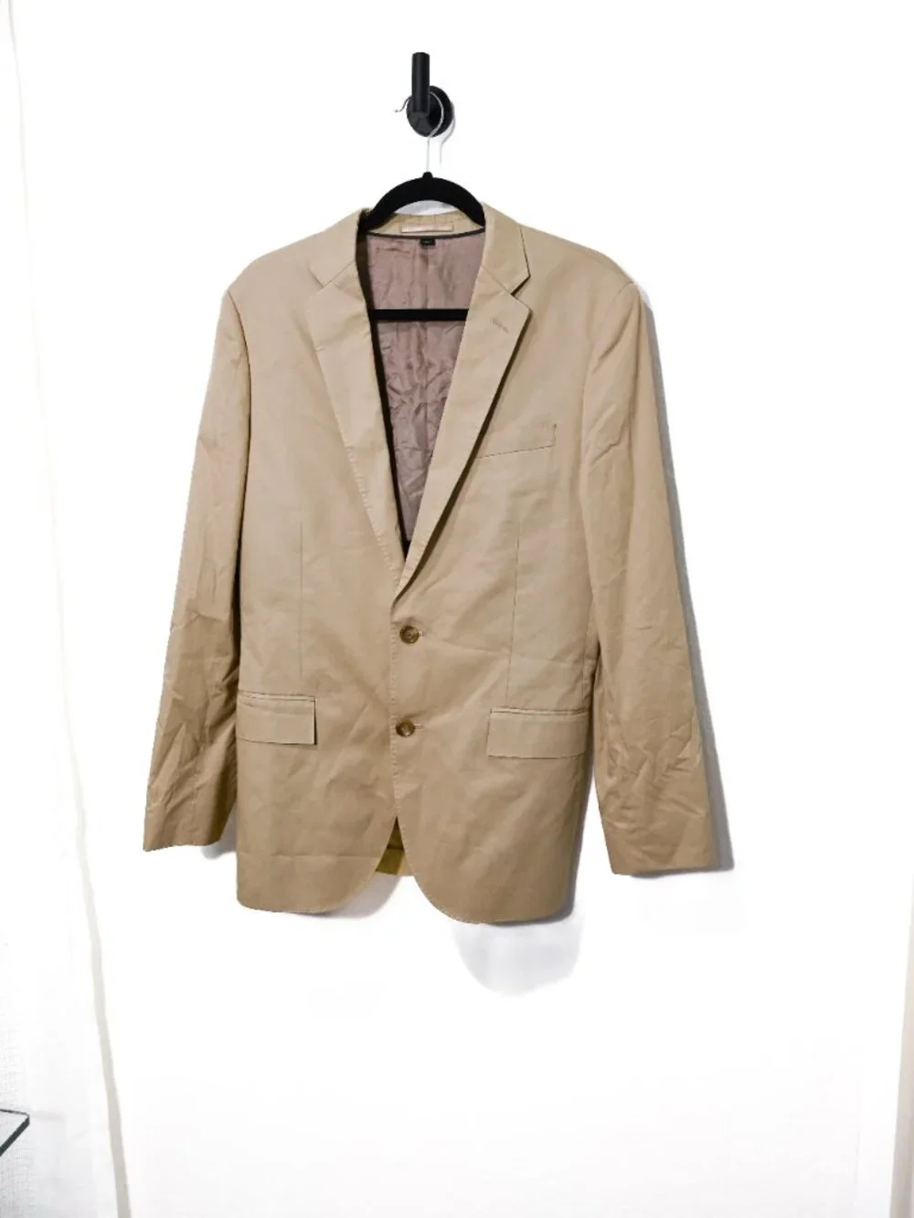 J. Crew Size 38R Ludlow Cotton Tan Blazer